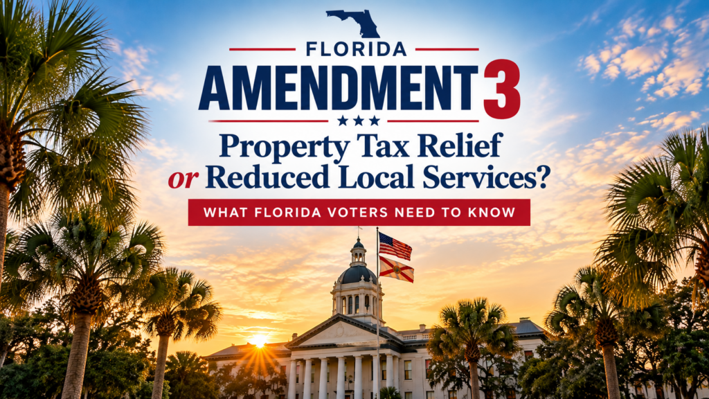 florida amendment 3 tax relief debate